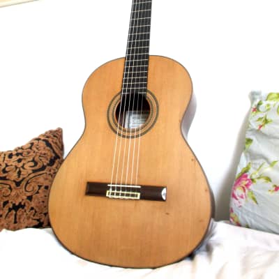 Used MATSUOKA Classical Guitar MC 70S (w hard case) qqffhab