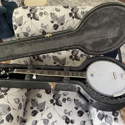 Vintage 70's 5-String Pirles Long Neck FB-5R Banjo w/ Orig