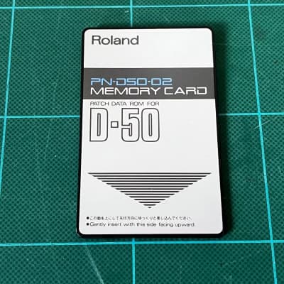 Roland PN-D50-02 PATCH DATA ROM for D-50, D-550