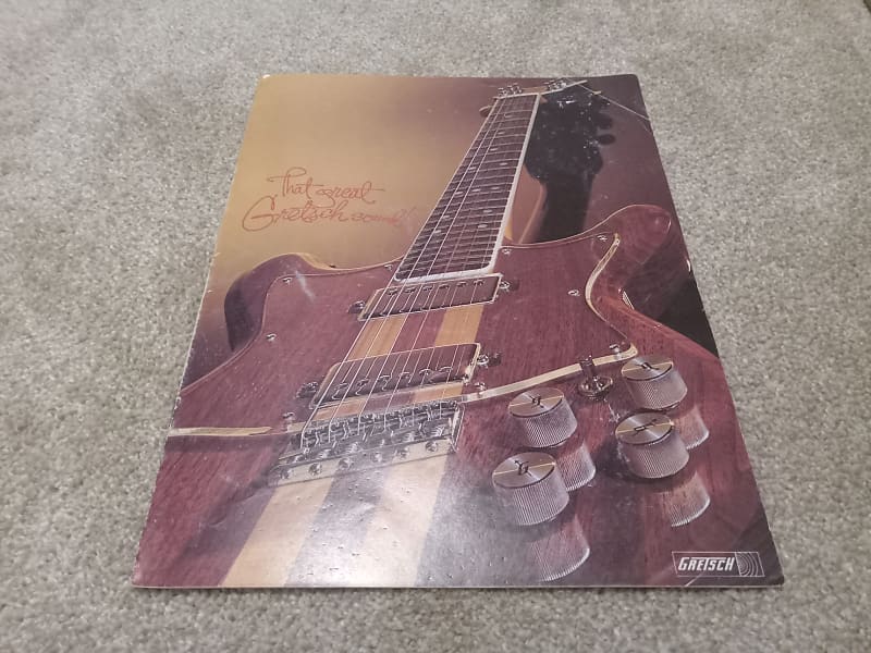 Vintage 1978 Gretsch Guitar and Bass Catalog! Rare, Original | Reverb