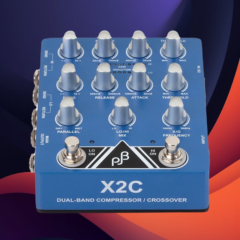 Phil Jones Bass X2C Pedal Multifunctional Dual Band