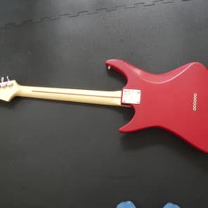Quest  Atak 1 Electric Guitar - Vintage 1985, Dark Red / Black Pick Guard with OHSC image 3