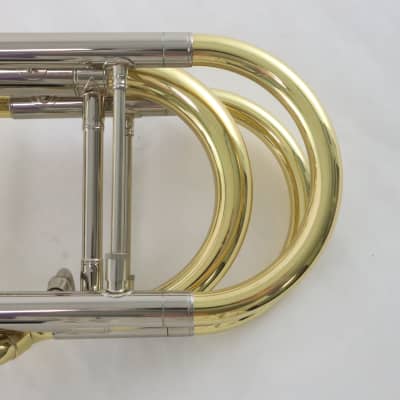 Jupiter XO Model 1240L-T Professional Dual Thayer Bass Trombone SN WB05211 NICE image 12