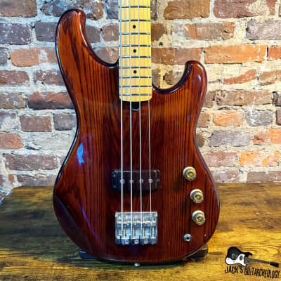 Ibanez Roadster II RS-900 Electric Bass w/ RetroVibe UK MM-Style Preamp & Pro Restoration (1978 - Oak Stain) image 1