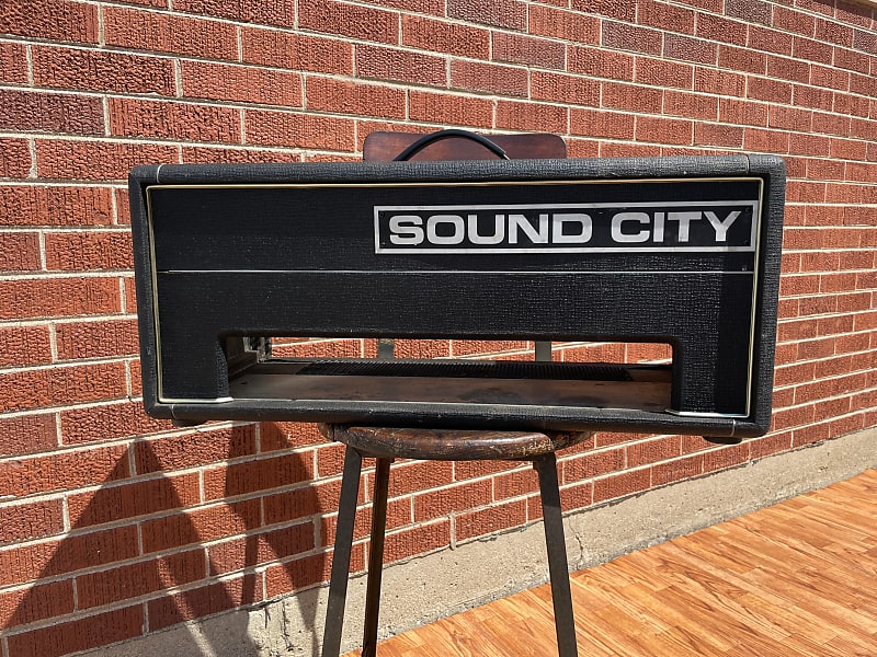 1970s Sound City Amplifier Head Shell Amp Case Reverb