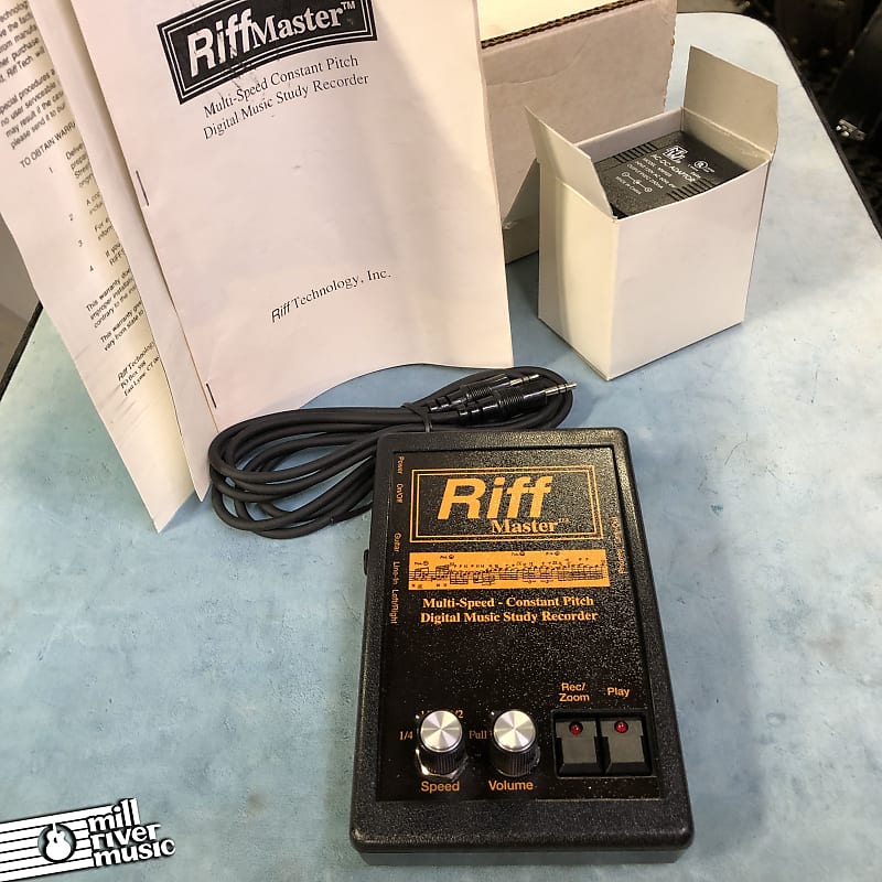 Riff Master Digital Music Study Recorder w/ Box & Power Supply image 1