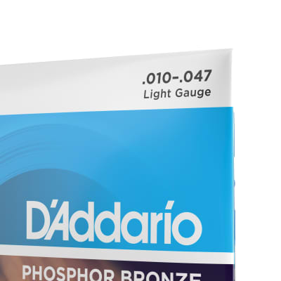 D'Addario EJ38 10-47 Light, 12-String, Phosphor Bronze 2021 image 7