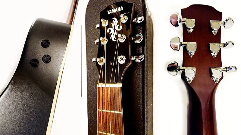 YAMAHA APX-6 Electro Acoustic Guitar with Hardcase - Vintage