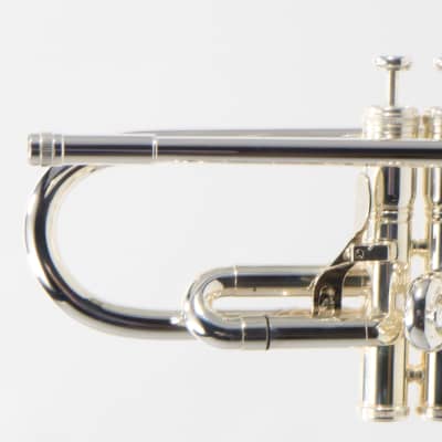 King Model 2055T 'Silver Flair' Intermediate Bb Trumpet SN 658768 OPEN BOX image 5