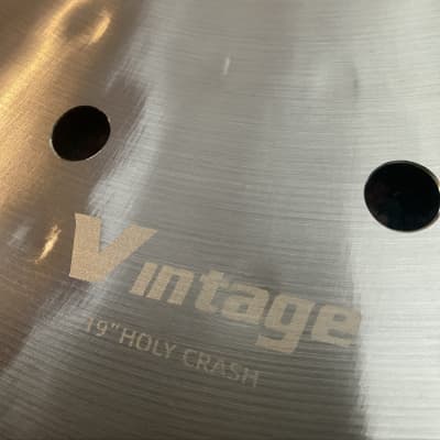 (MINT) Aisen 19” Vintage Holy Crash Cymbal image 4