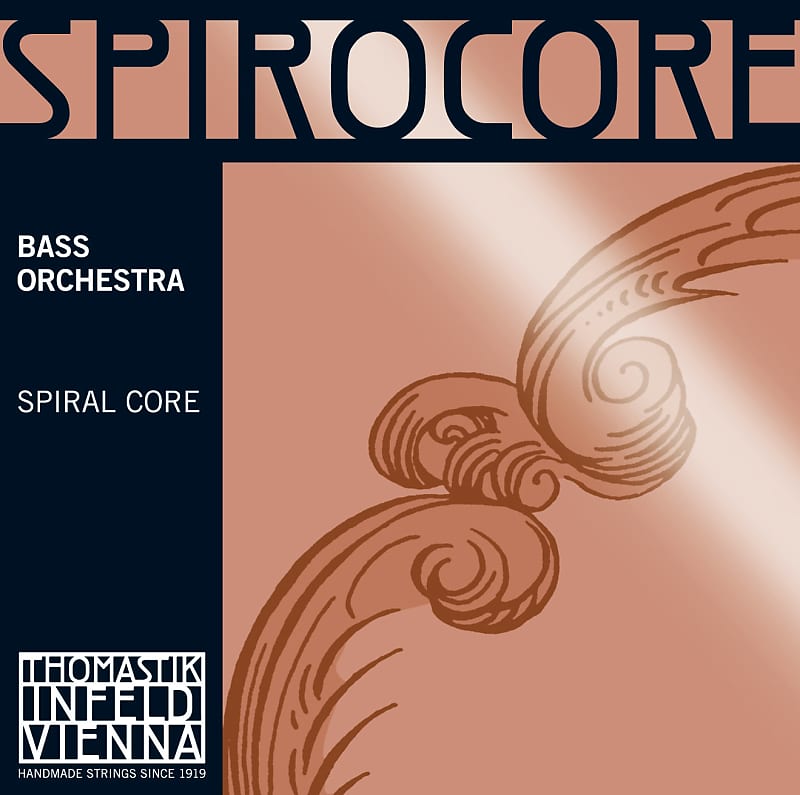 Thomastik-Infeld 3886.3 Spirocore Chrome Wound Spiral Core 3/4 Double Bass Solo String - B (Medium) image 1