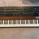 restored Sequential Circuits Prophet 5 Rev 3.3 w/ spare parts, manuals, certificate, and road case