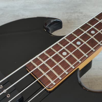 1980's BC Rich Japan NJ Series MB-20 Mockingbird Bass w/Varitone (Black) image 9