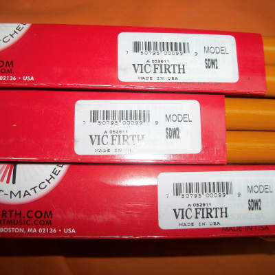 Vic Firth Dave Weckl Evolution! New! 12 pairs! image 5