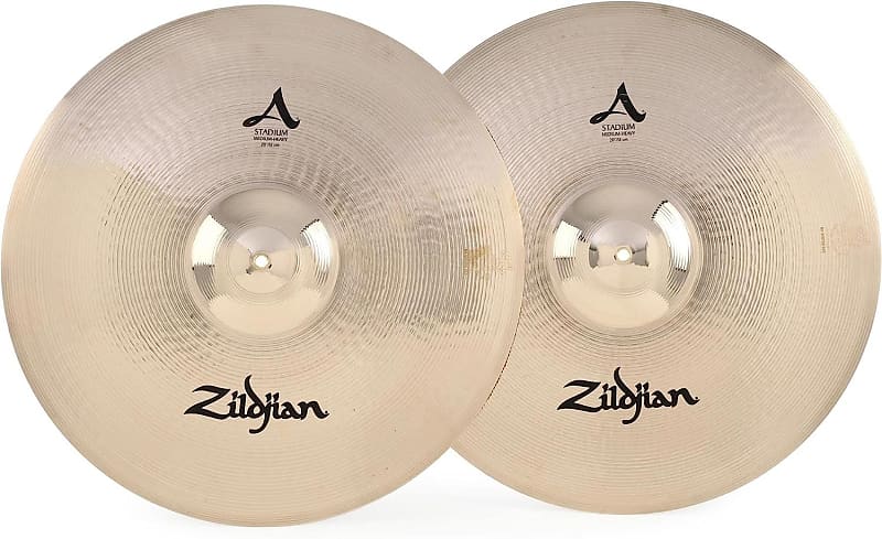 Zildjian A Stadium Medium-heavy Crash Cymbals - 20-inch image 1