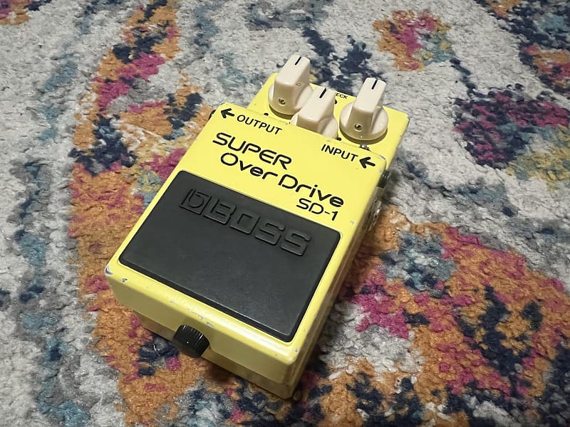 Boss SD-1 Super Overdrive w/ Keeley GE Mod | Reverb