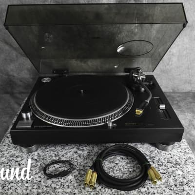 Technics SL-1200MK4 Black direct drive DJ turntable in Excellent Condition  | Reverb UK