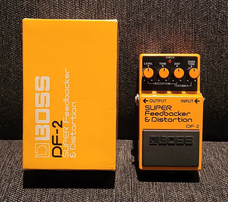 Boss DF-2 Super Feedbacker and Distortion 1985 - 1989 Made