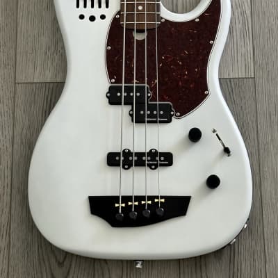 Godin RG 4 Ultra Bass Acoustic Electric - Carbon White image 2