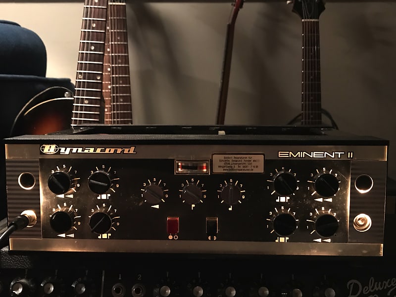 Dynacord Eminent II 1968 great collectible and ready to jam German made tube amp 80W image 1