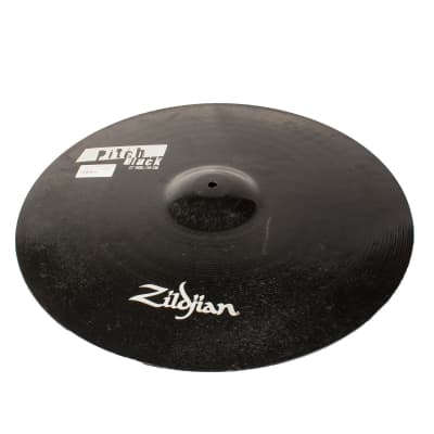 Zildjian Pitch Black 22" Ride Cymbal x9754 (USED) image 4