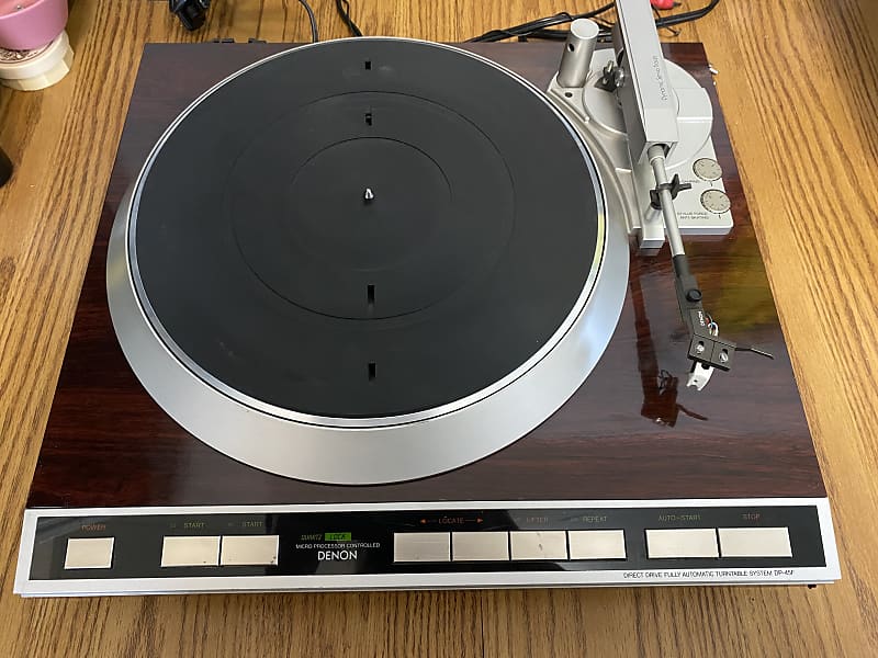 Denon DP-45F Direct Drive Quartz Lock Turntable | Reverb