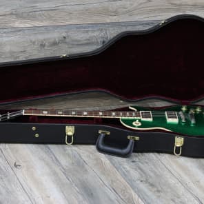 Rare and MINTY! Gibson Les Paul Custom Shop Standard 2008 Vintage Green Sparkle + COA and OHSC image 25