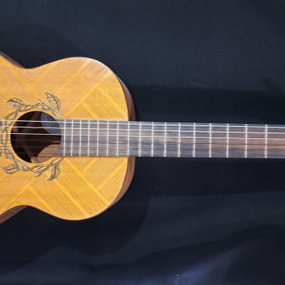 Blueberry NEW IN STOCK Handmade Classical Nylon String Guitar for sale