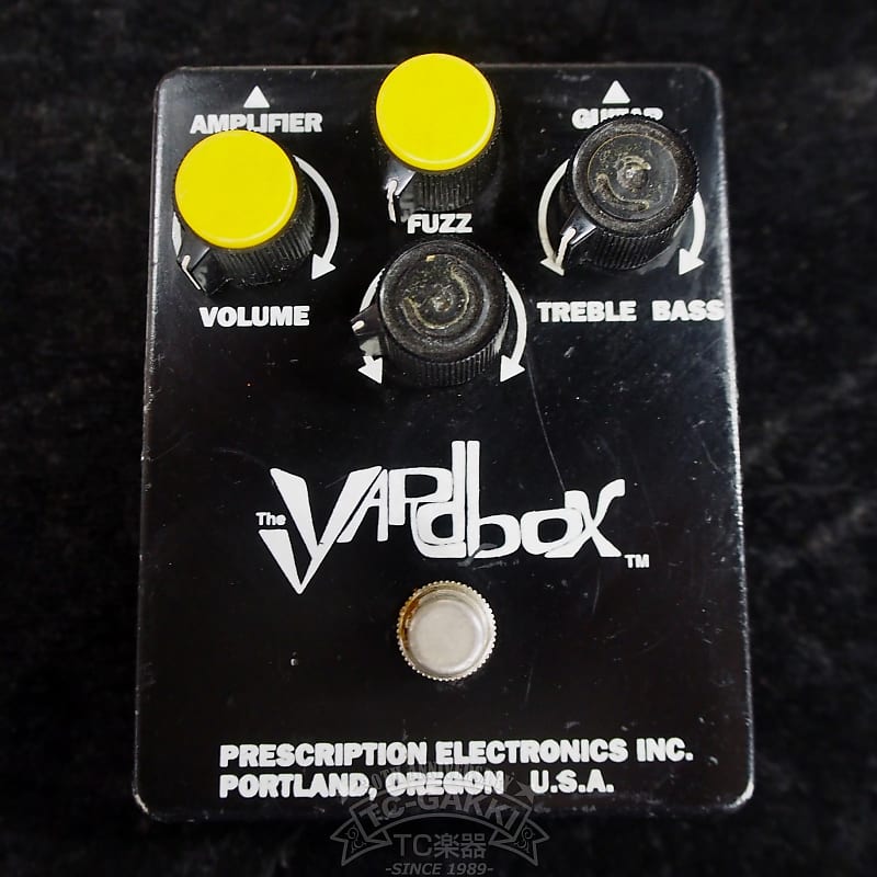 PRESCRIPTION ELECTRONICS INC. (P.E.I.) Yardbox (Black/4knobs)