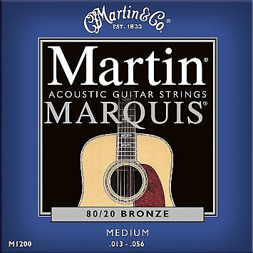 Martin M1200 Bronze Hand Silked Medium Acoustic Guitar String