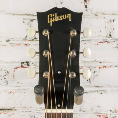 Gibson - J-45 50's Faded - Acoustic-Electric Guitar - Faded Vintage Sunburst - w/ Hardshell Case image 5