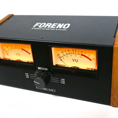 HAYAKUMO FORENO VU METER Made in Japan 2020 Black | Reverb