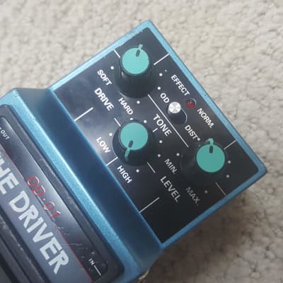 80s Maxon OD-01 The Driver Overdrive Distortion Guitar