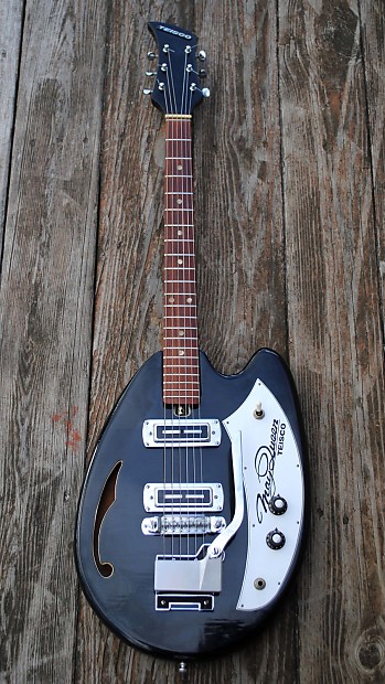 Original Teisco May Queen Bizarre 1960’s Electric Guitar! image 1