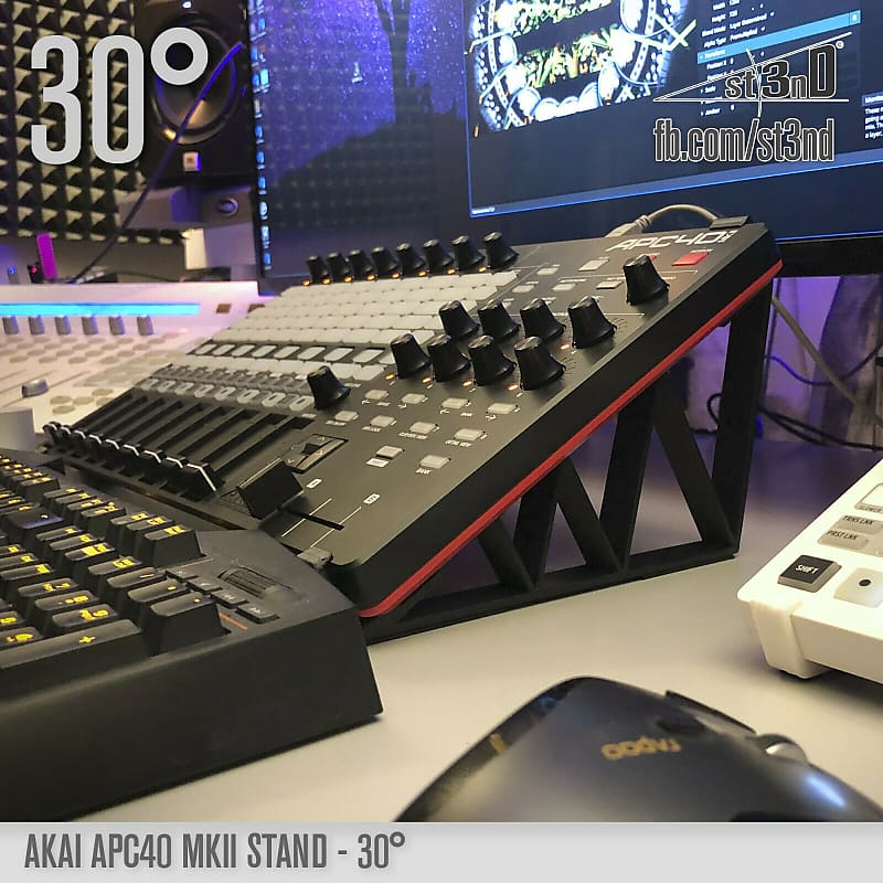 AKAI APC40 MK2 (MKII) STAND - 30 degrees - 3D printed- 100% Buyers