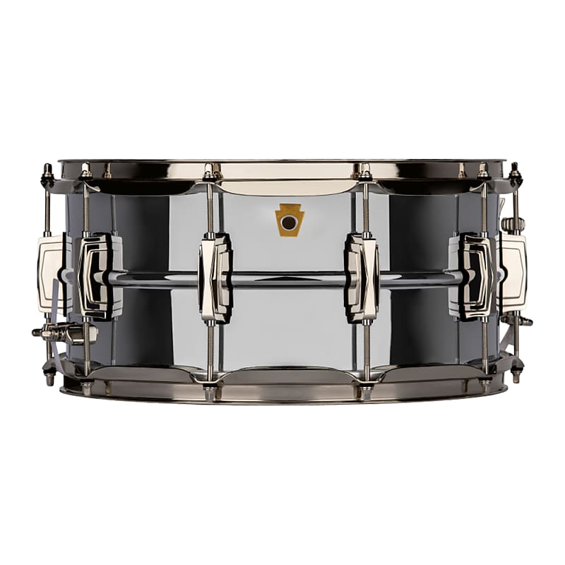 Ludwig LB402BN Super Ludwig Reissue 6.5x14" Chrome Over Brass Snare Drum image 1