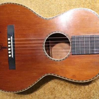 Vintage 1930s PRE War Regal Acoustic Guitar Finest Woods Victoria Case Martin Washburn Ditson Lakesi image 3