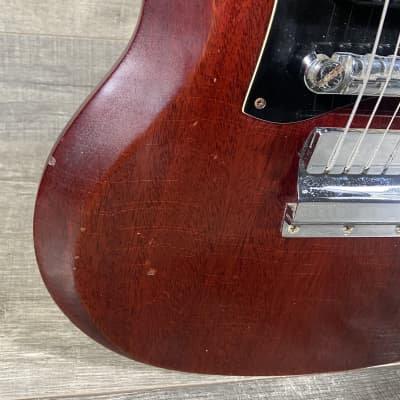 Gibson SG Junior 1968 - Cherry....BIG Neck Profile! image 8