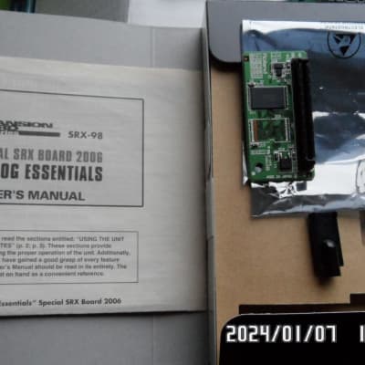 Roland SRX-98 Analog Essentials Expansion Board in original box