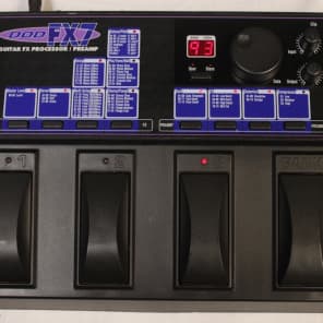 DOD FX7 Guitar FX Processor/Preamp, Multi-Effects Pedal
