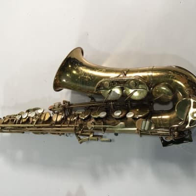 buescher 400 intermediate-level alto saxophone, very good cond, with case/etc. image 24