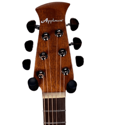 Ovation AE48-1I Applause Super Shallow Bowl Cutaway Body Spruce Top Nato Neck 6-String Acoustic-Electric Guitar image 6
