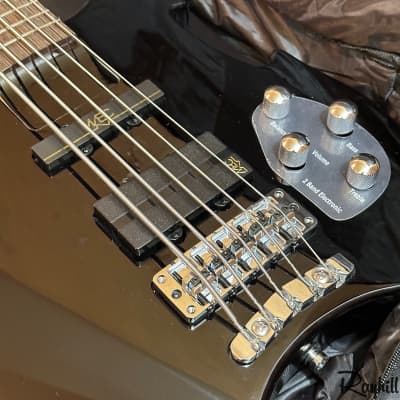 Warwick Rockbass Vampyre 5-String Black Electric Bass Guitar w/ Gig Bag image 8