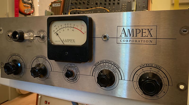 Ampex 350 with power supply and orig manual. image 1