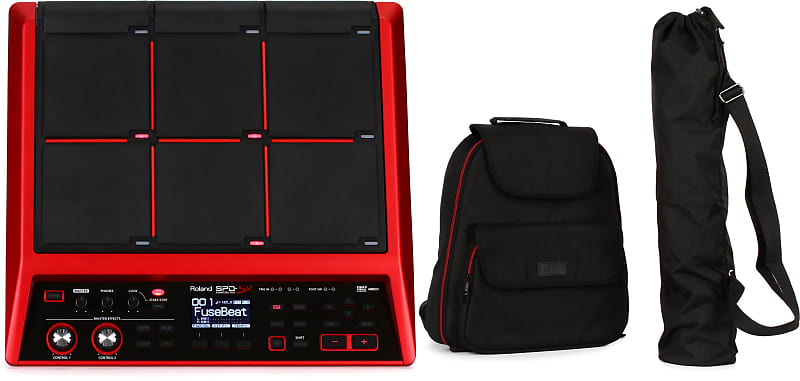 Roland SPD-SX Special Edition Sampling Percussion Pad Bundle with Roland  CB-HPD Gig Bag for HPD & SPD Series