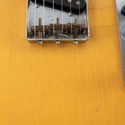 Used Fender American Vintage '52 Telecaster Fullerton Plant Butterscotch Blonde image 6
