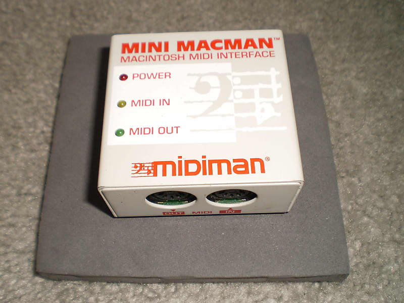 Midiman Mini Macman - MIDI to Mac Interface