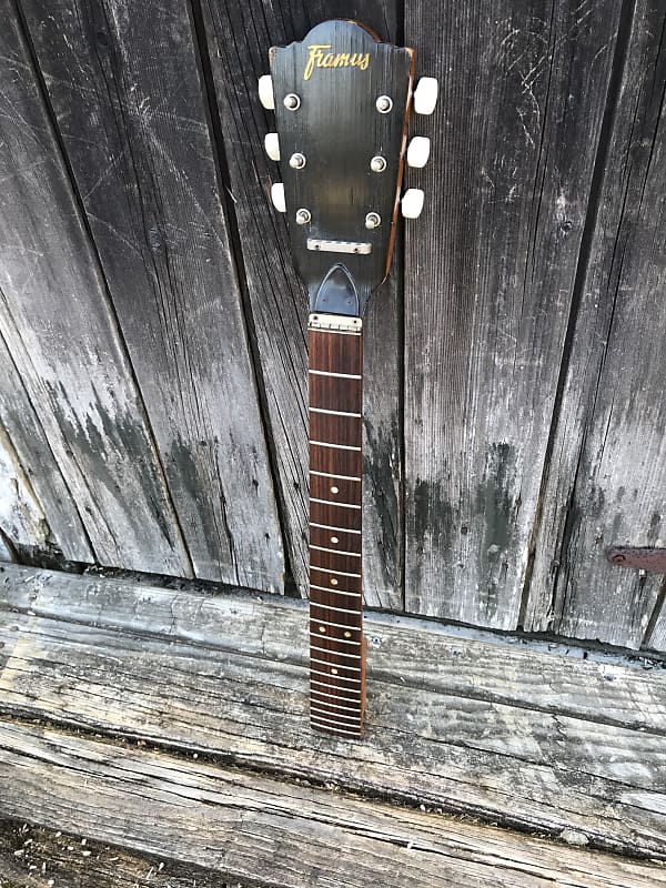 Framus 5/196 Texan  Laminated 6-String Guitar Neck 1969 Natural image 1