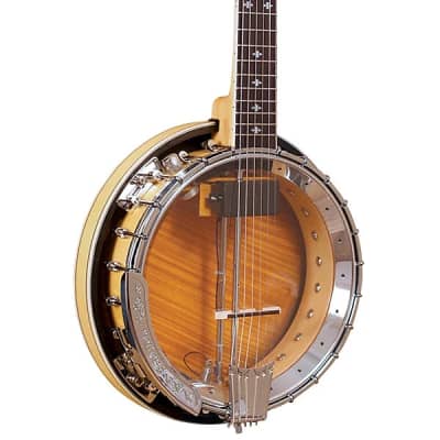 Gold Tone GT-750 Deluxe Hard Rock Maple Neck 6-String Banjitar(Banjo-Guitar) w/Resonator image 1