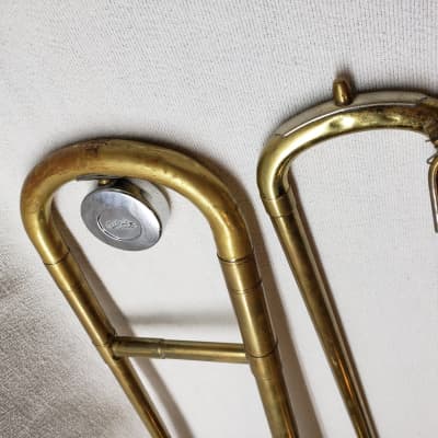 1951 Olds Ambassador Trombone - Made in LA w/ Mouthpiece - Serviced 453 image 6